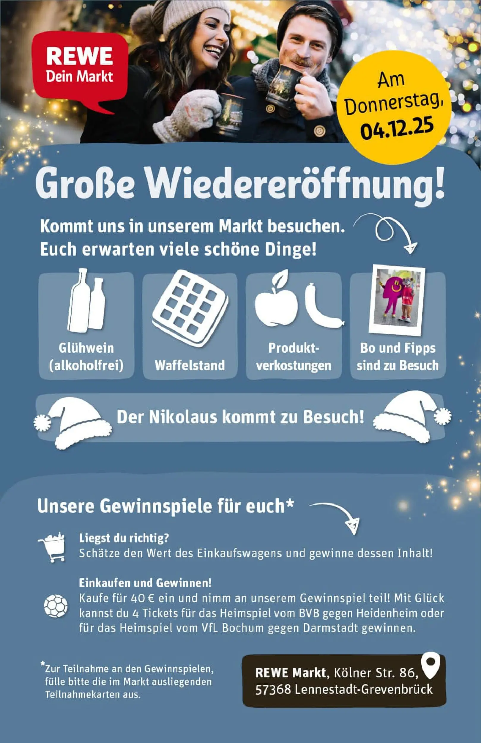 REWE Prospekt ab 01.12.2025 zum Blättern » Angebote | Seite: 1