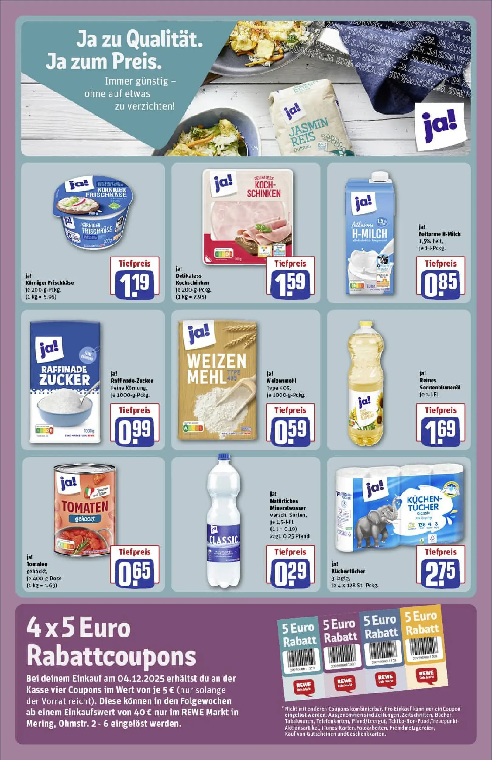 REWE Prospekt ab 01.12.2025 zum Blättern » Angebote | Seite: 3