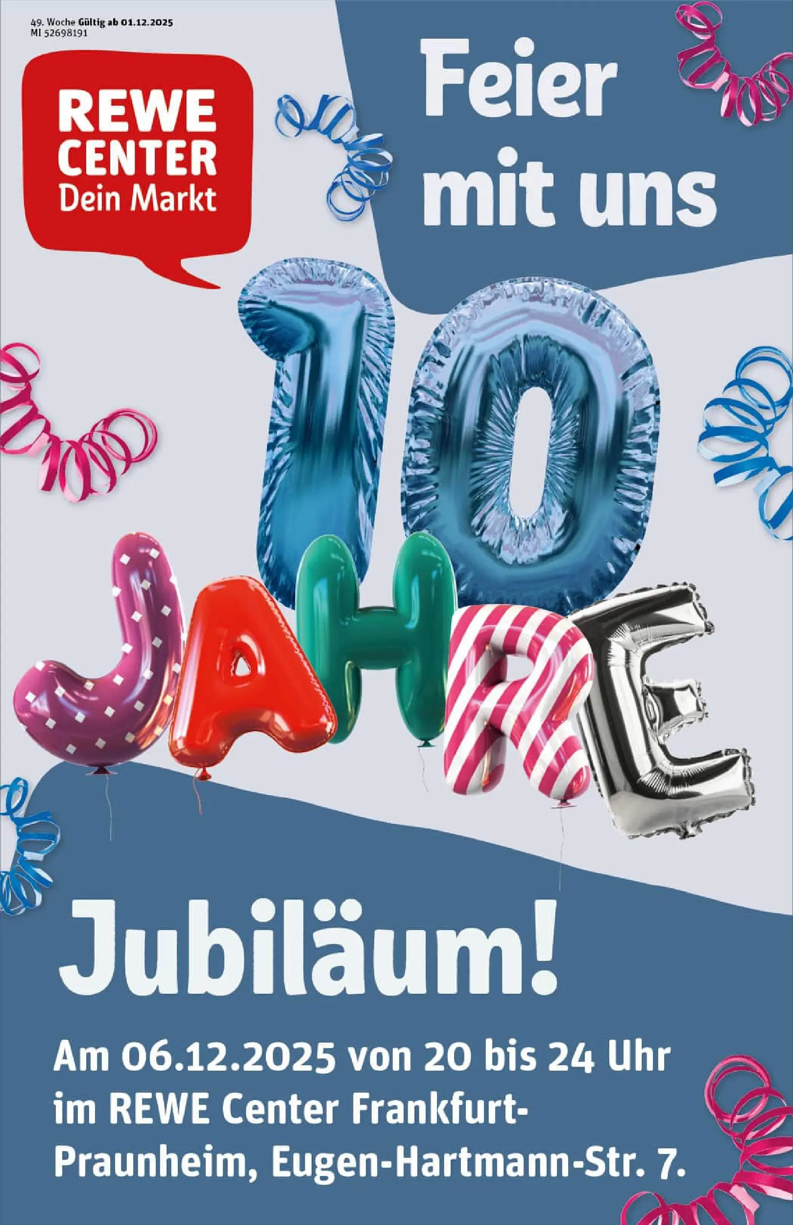 REWE Prospekt ab 01.12.2025 zum Blättern » Angebote | Seite: 1 | Produkte: Uhr