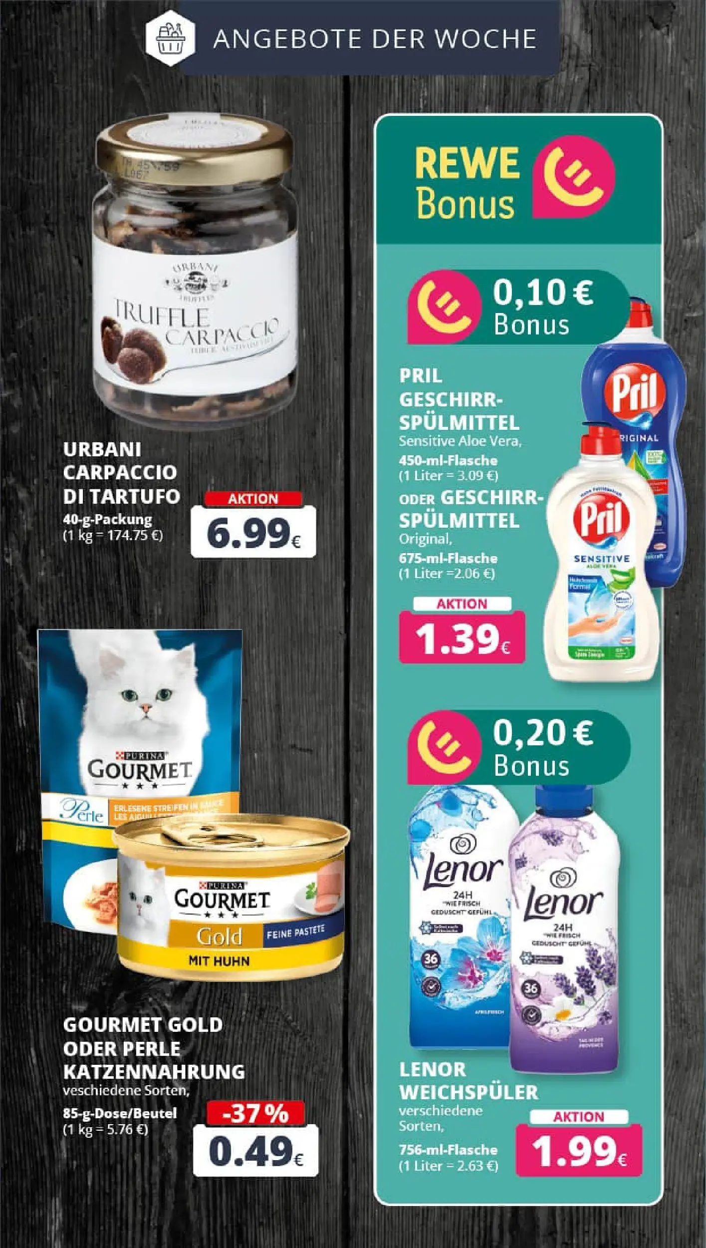 REWE Prospekt ab 01.12.2025 zum Blättern » Angebote | Seite: 7 | Produkte: Lenor, Weichspüler, Pril