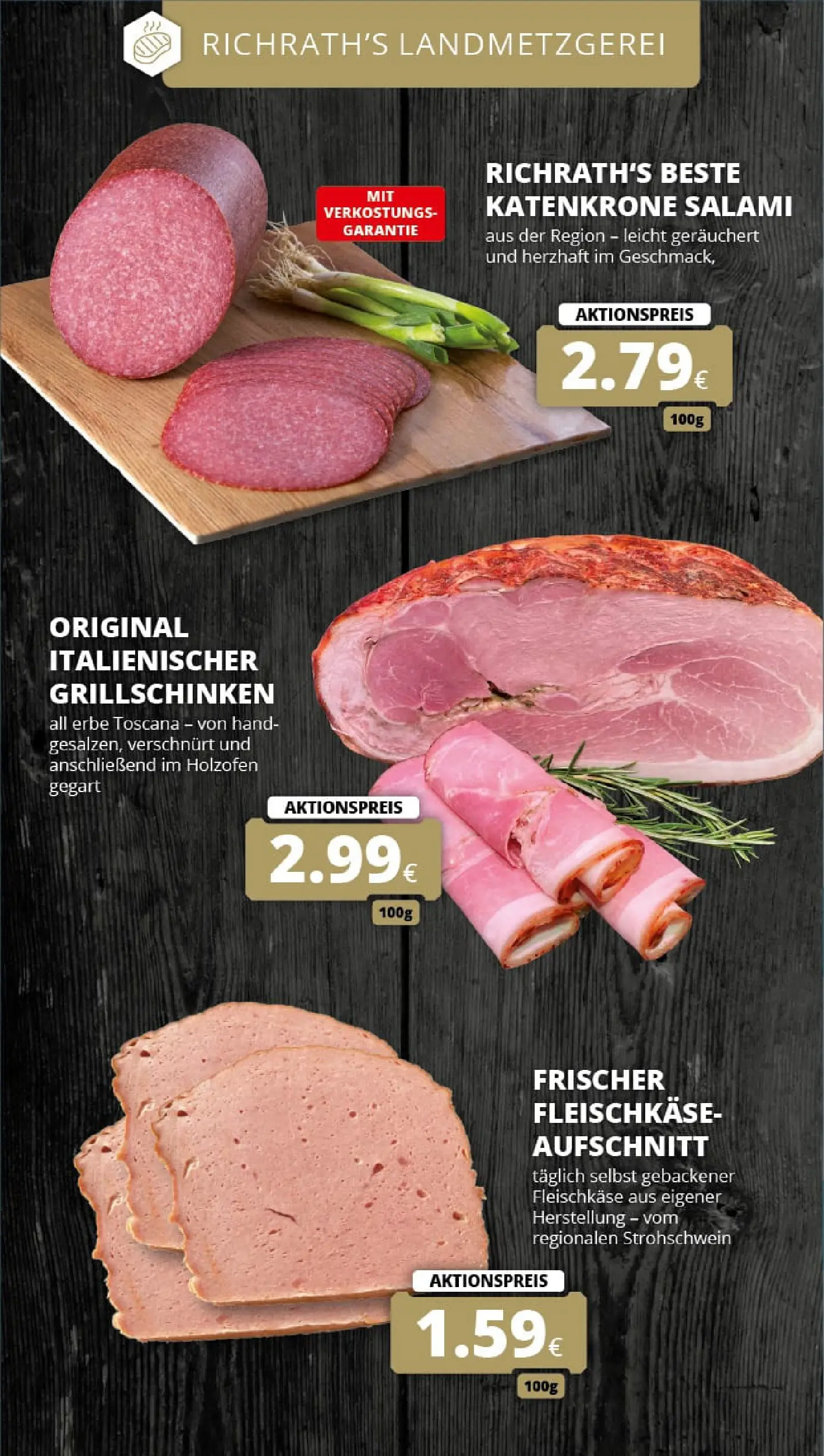 REWE Prospekt ab 01.12.2025 zum Blättern » Angebote | Seite: 12 | Produkte: Salami