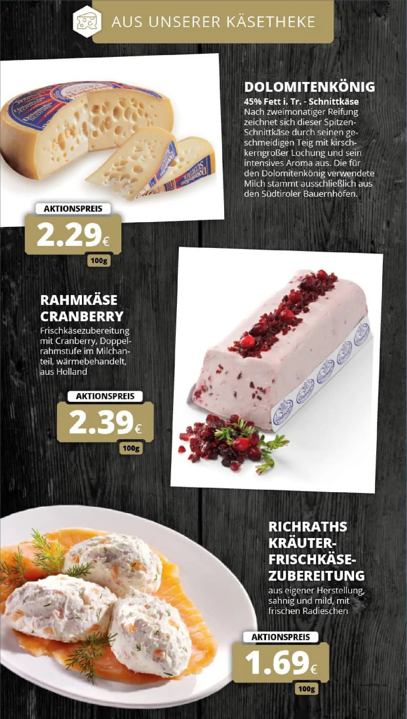 REWE Prospekt ab 01.12.2025 zum Blättern » Angebote | Seite: 15 | Produkte: Milch, Frischkase