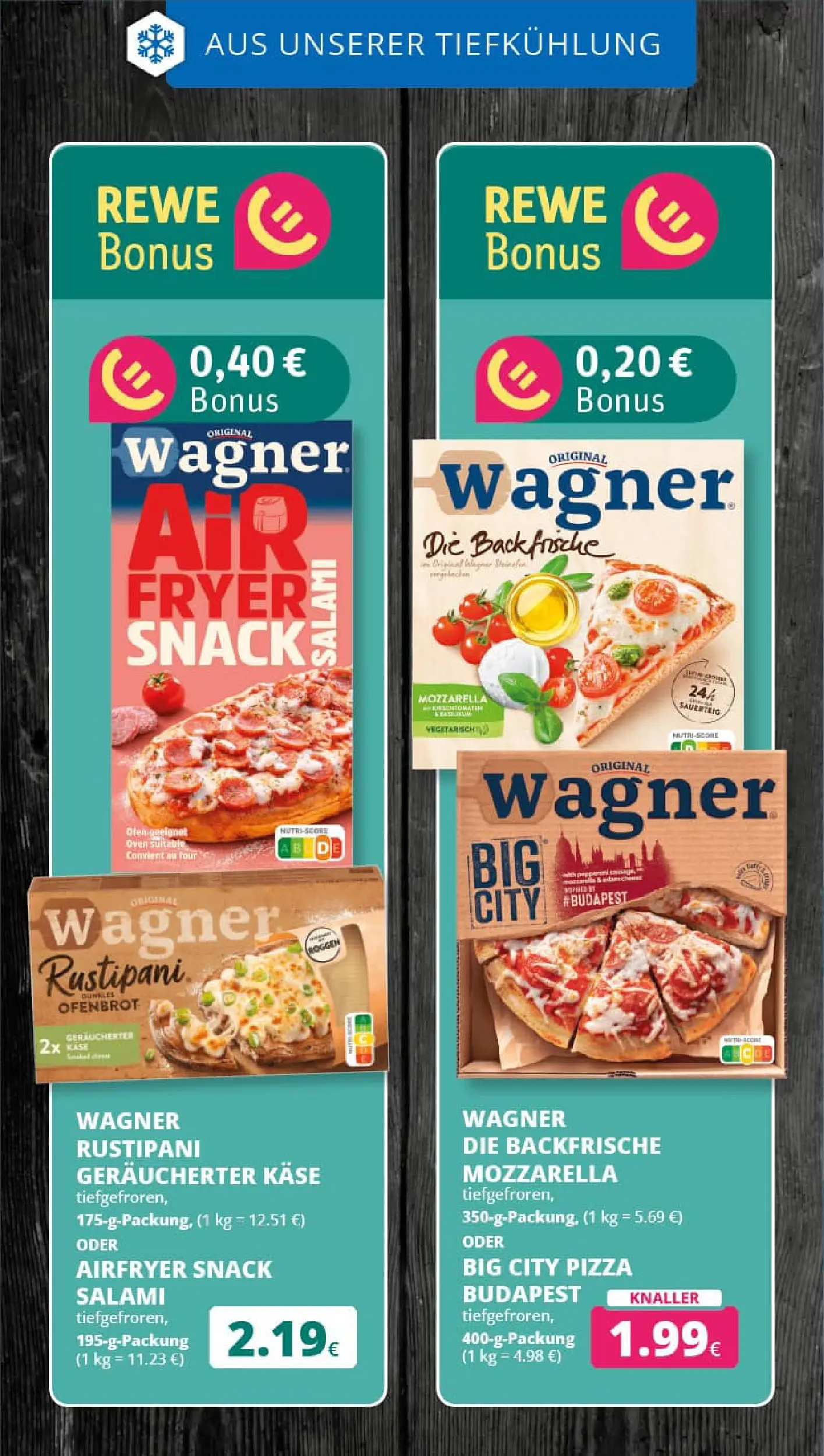 REWE Prospekt ab 01.12.2025 zum Blättern » Angebote | Seite: 18 | Produkte: Käse, Mozzarella, Salami, Pizza