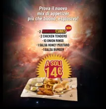 Prova il nuovo mix di appetizer piu che buono, explosivo!