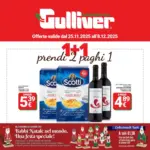 Gulliver 1+1 - al 08.12.2025