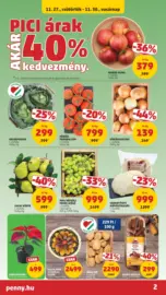 Pennymarket újság érvényessége -2025.12.03-ig