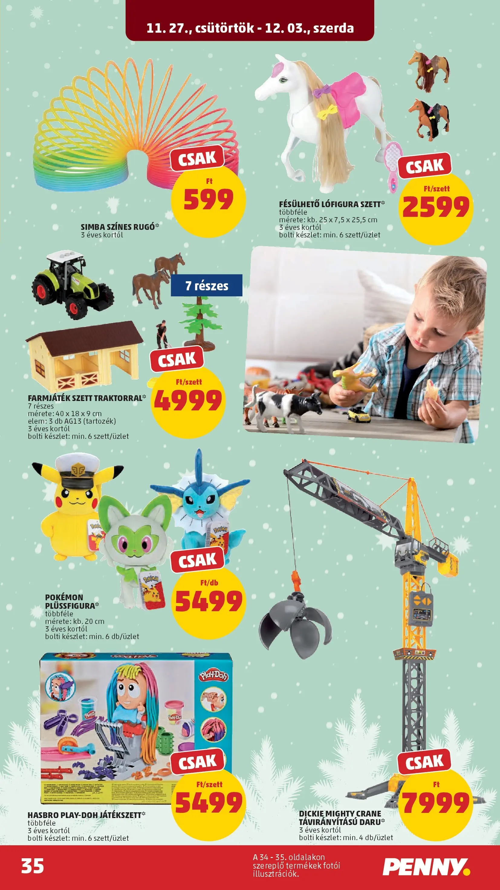 PENNY - Pennymarket újság érvényessége -2025.12.03-ig: 2025.11.26.-tól lapozható | Oldal: 35