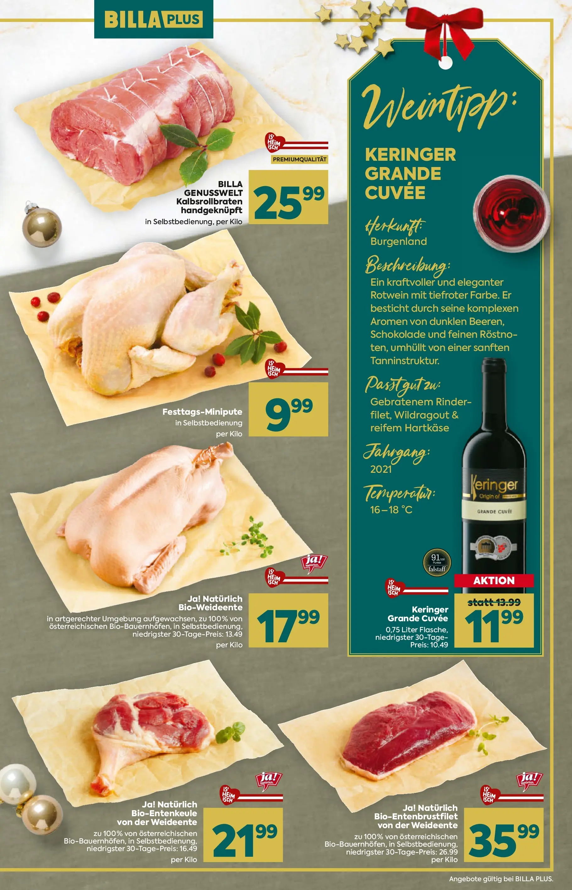 Billa Plus - BILLA PLUS: Festlich genießen von 26.11.2025 - Aktuelle Angebote | Seite: 3 | Produkte: Schokolade