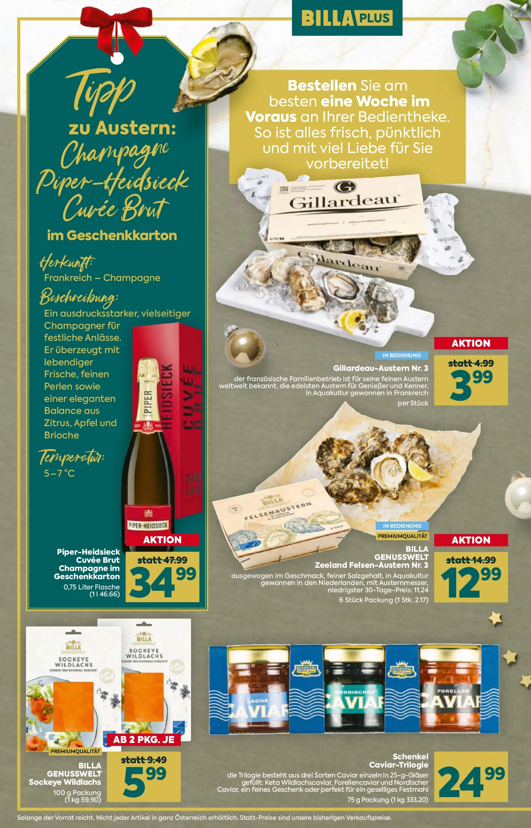 Billa Plus - BILLA PLUS: Festlich genießen von 26.11.2025 - Aktuelle Angebote | Seite: 6 | Produkte: Äpfel