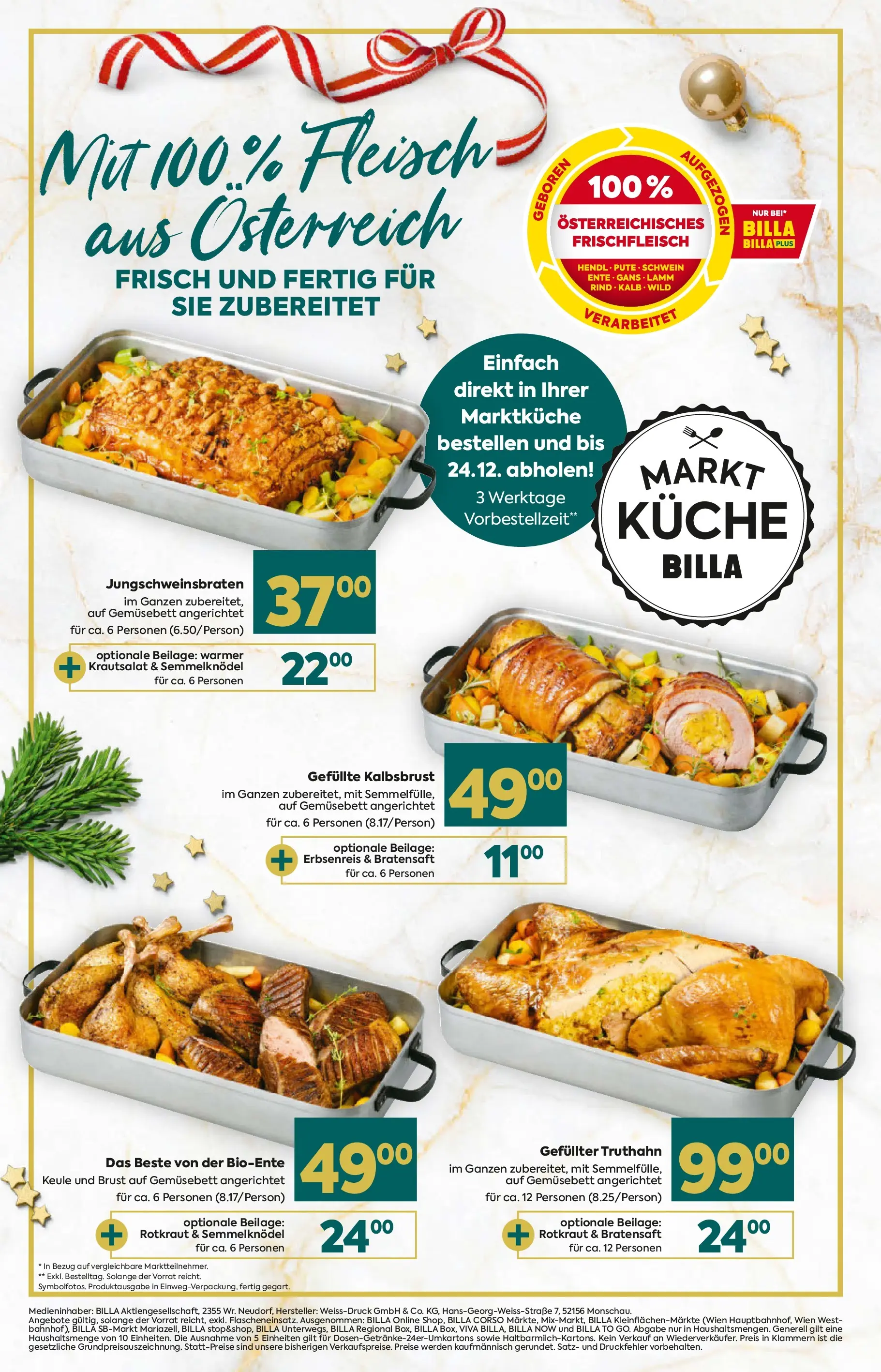 Billa Plus - BILLA PLUS: Festlich genießen von 26.11.2025 - Aktuelle Angebote | Seite: 28