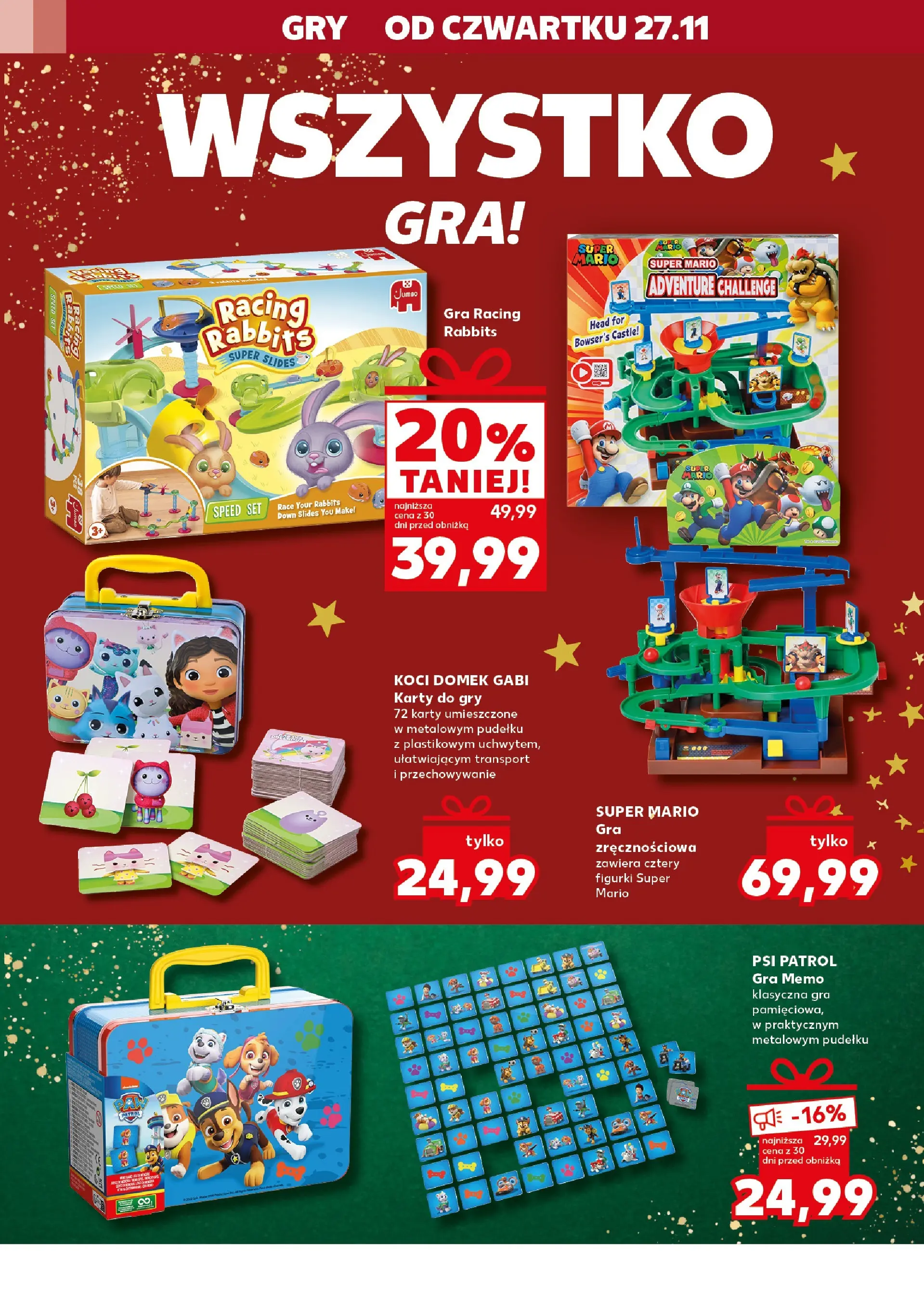 Kaufland gazetka - Zabawki od 27.11.2025 - od jutra PDF | Strona: 32 | Produkty: Gra, Figurki, Gry, Ser