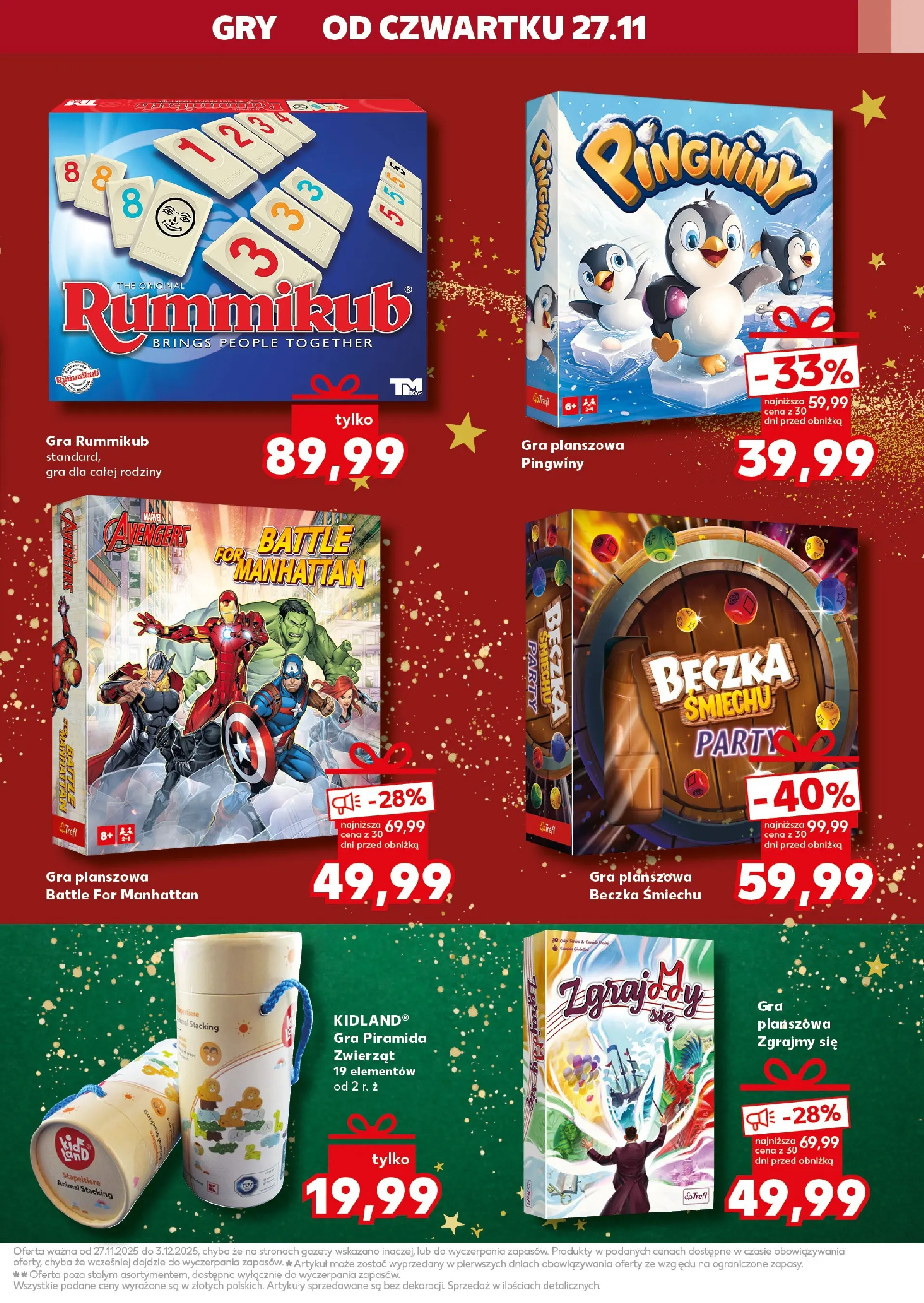 Kaufland gazetka - Zabawki od 27.11.2025 - od jutra PDF | Strona: 37 | Produkty: Gra