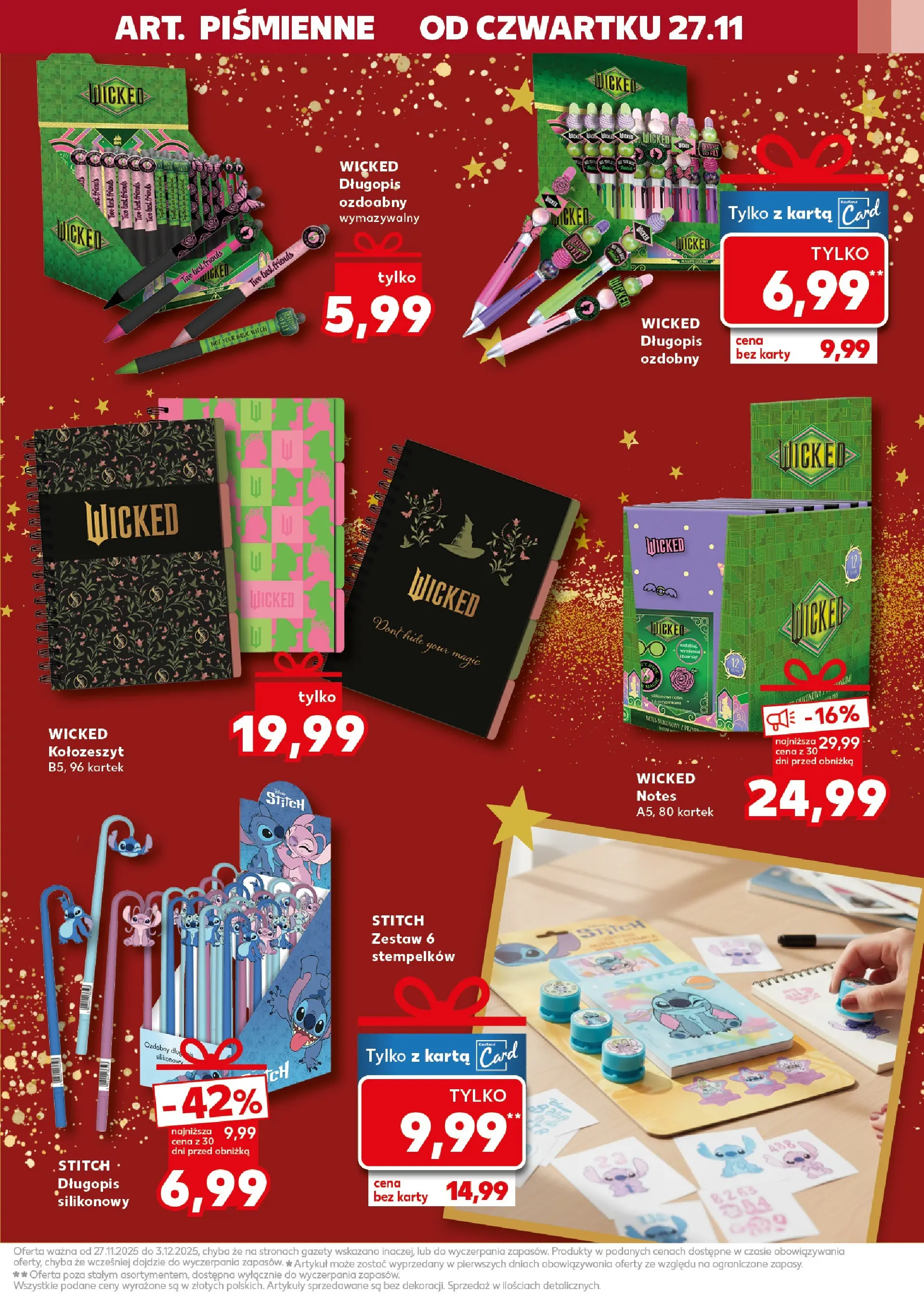 Kaufland gazetka - Zabawki od 27.11.2025 - od jutra PDF | Strona: 41 | Produkty: Karta