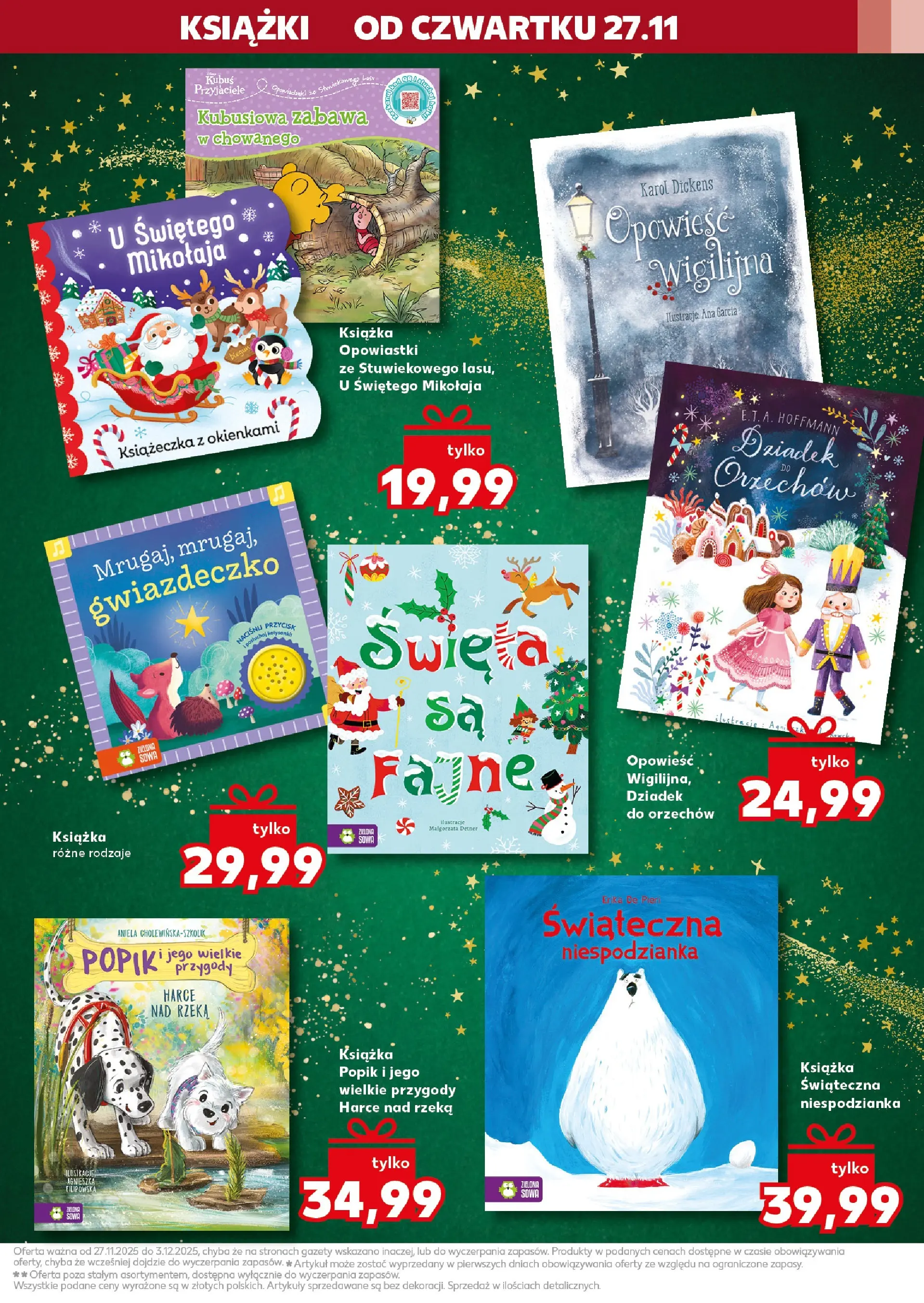 Kaufland gazetka - Zabawki od 27.11.2025 - od jutra PDF | Strona: 43 | Produkty: Książki