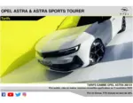 OPEL Opel Astra et Astra Sports Tourer - au 25.05.2026