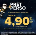 Carrefour Banque et Assurance PR&Ecirc;T PERSO - au 01.12.2025