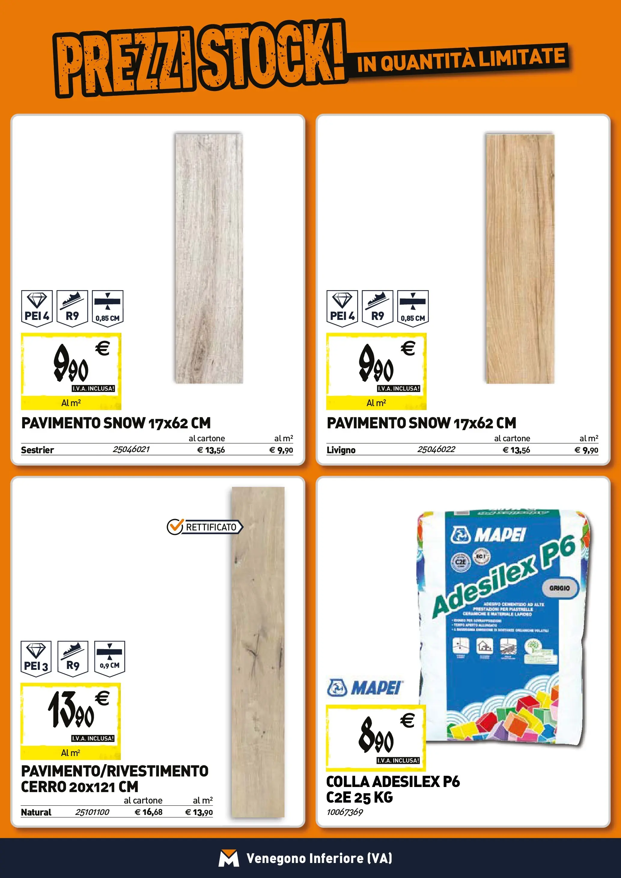 Nuovo TECNOMAT - Straordinari prezzi stock! dal 27/11/2025 > offerte anteprima 🛍️ | Pagina: 12 | Prodotti: Pavimento, Piastrelle, Colla