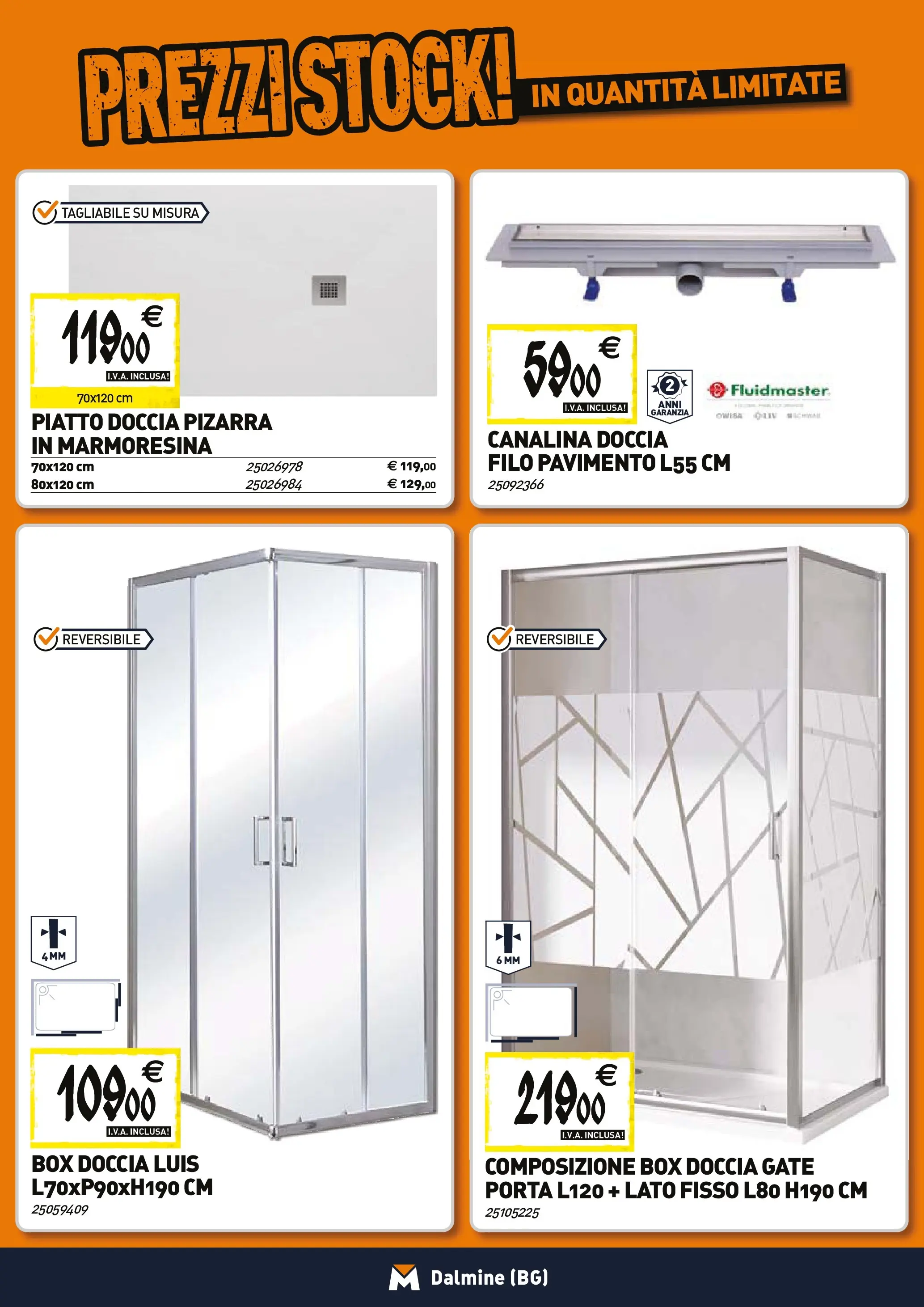 Nuovo TECNOMAT - Straordinari prezzi stock! dal 27/11/2025 > offerte anteprima 🛍️ | Pagina: 2 | Prodotti: Pavimento, Box doccia, Piatto, Doccia