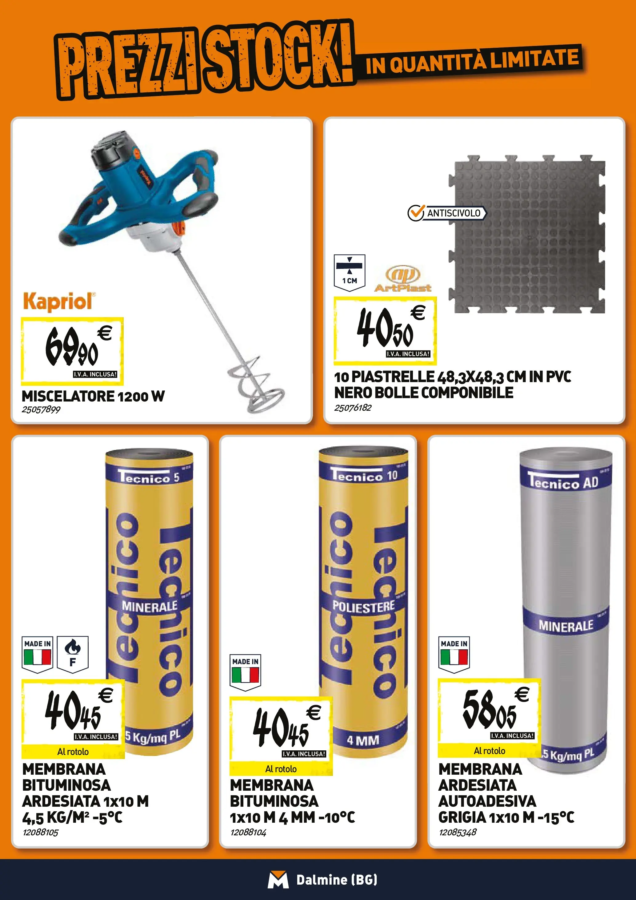 Nuovo TECNOMAT - Straordinari prezzi stock! dal 27/11/2025 > offerte anteprima 🛍️ | Pagina: 20 | Prodotti: Piastrelle, Miscelatore