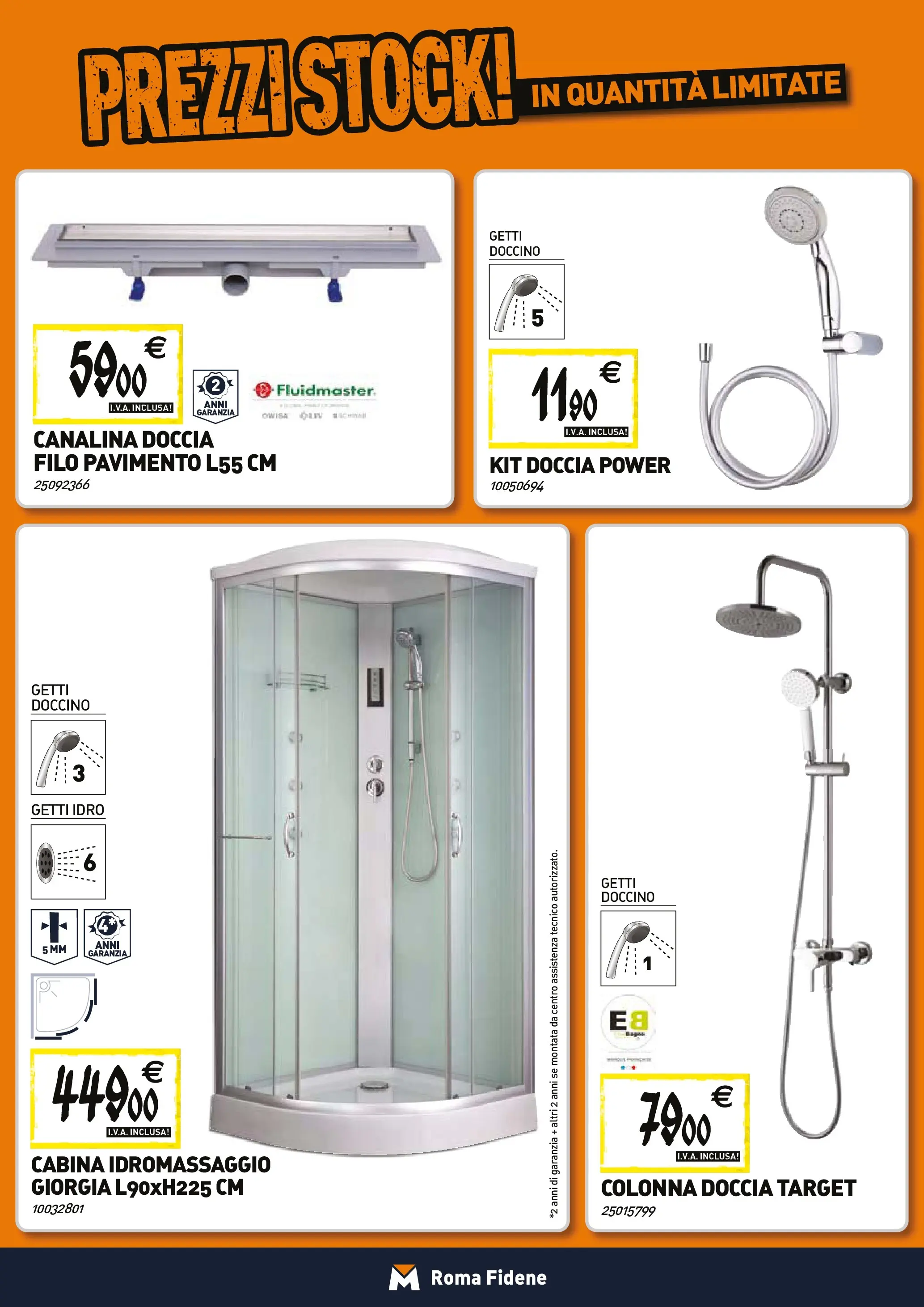 Nuovo TECNOMAT Roma catalogo dal 27/11/2025 > offerte anteprima 🛍️ | Pagina: 3 | Prodotti: Pavimento, Doccia