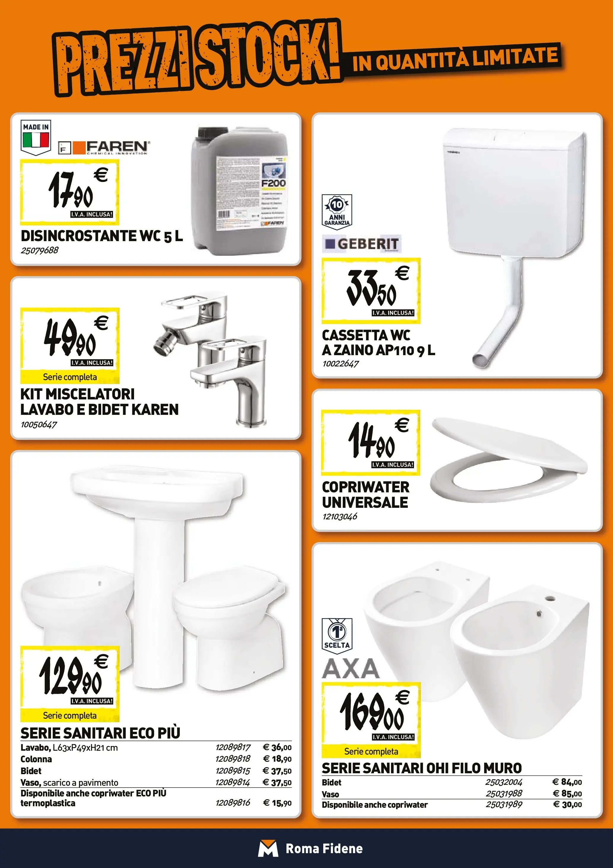 Nuovo TECNOMAT Roma catalogo dal 27/11/2025 > offerte anteprima 🛍️ | Pagina: 5 | Prodotti: Pavimento, Zaino, WC, Vaso