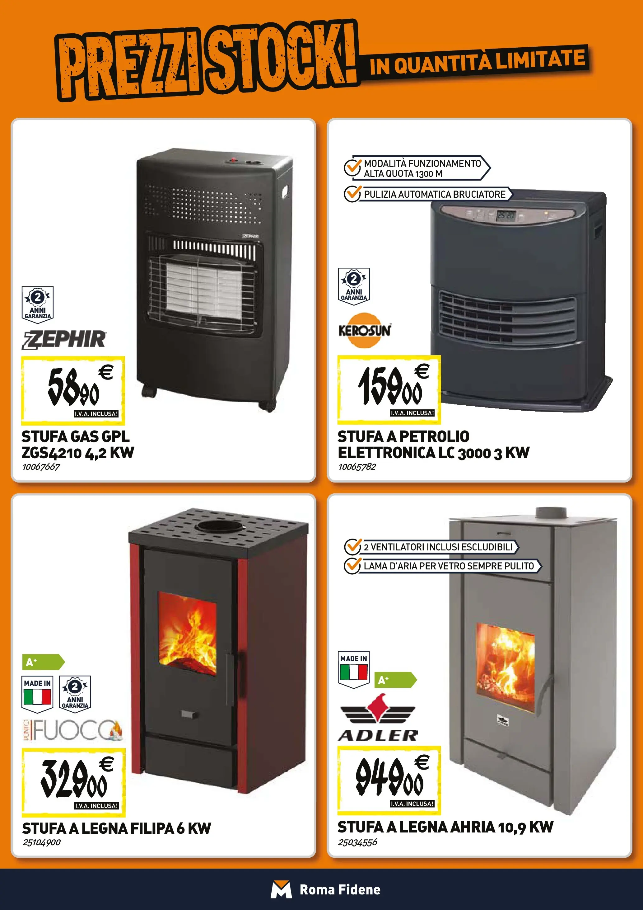 Nuovo TECNOMAT Roma catalogo dal 27/11/2025 > offerte anteprima 🛍️ | Pagina: 9 | Prodotti: Stufa a legna, Stufa