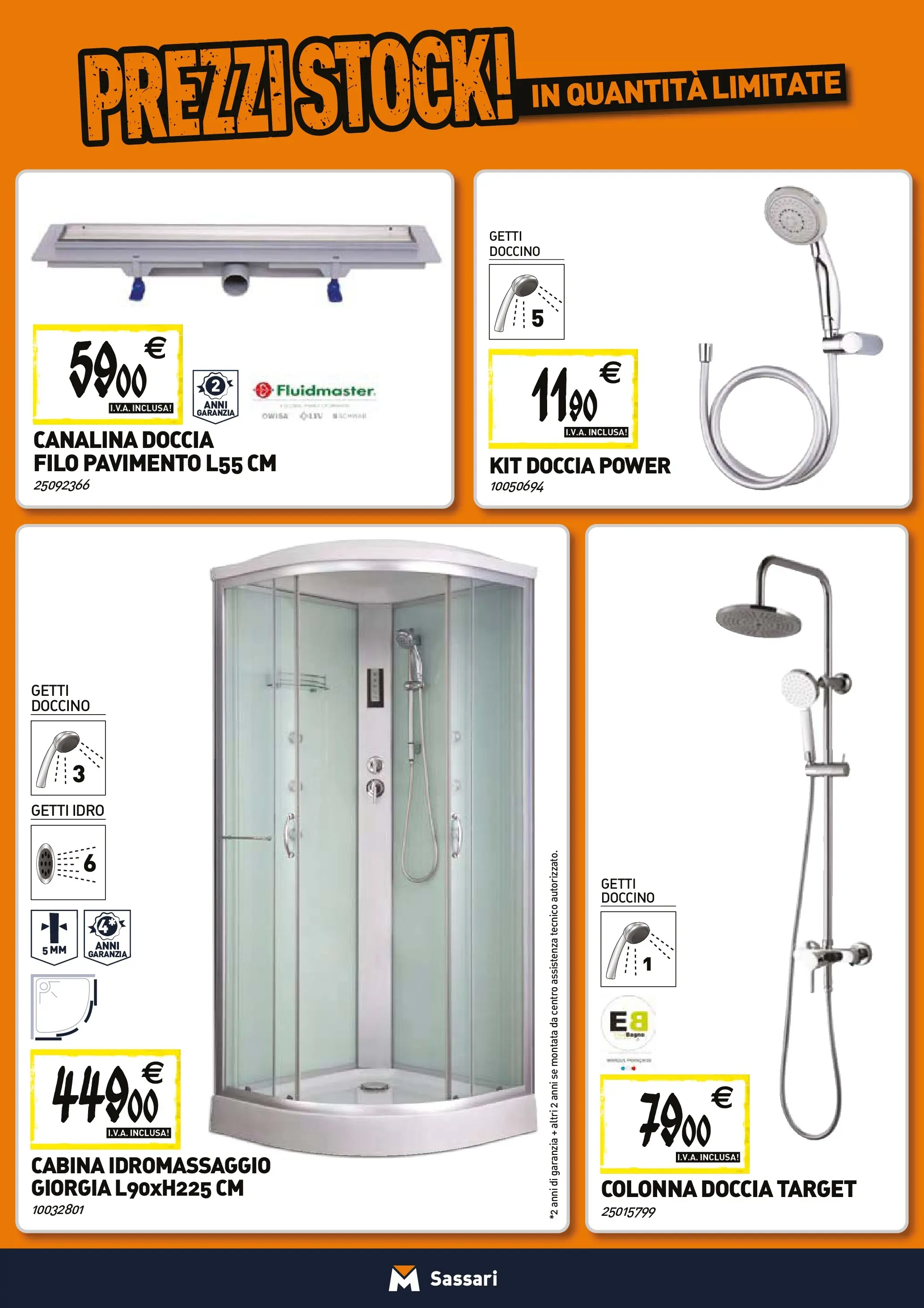 Nuovo TECNOMAT - Straordinari prezzi stock! dal 27/11/2025 > offerte anteprima 🛍️ | Pagina: 3 | Prodotti: Pavimento, Doccia