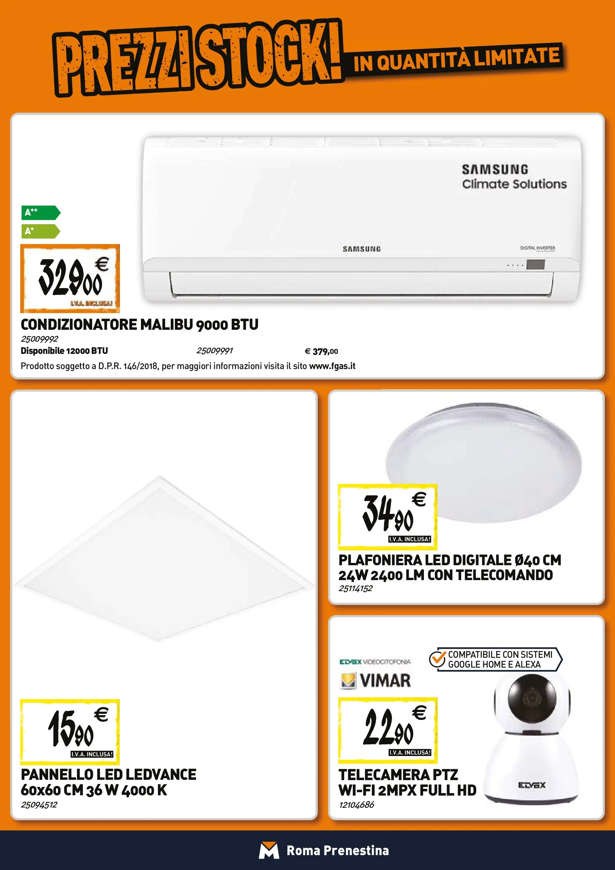 Nuovo TECNOMAT - Straordinari prezzi stock! dal 27/11/2025 > offerte anteprima 🛍️ | Pagina: 16 | Prodotti: Telecomando, Condizionatore, Samsung