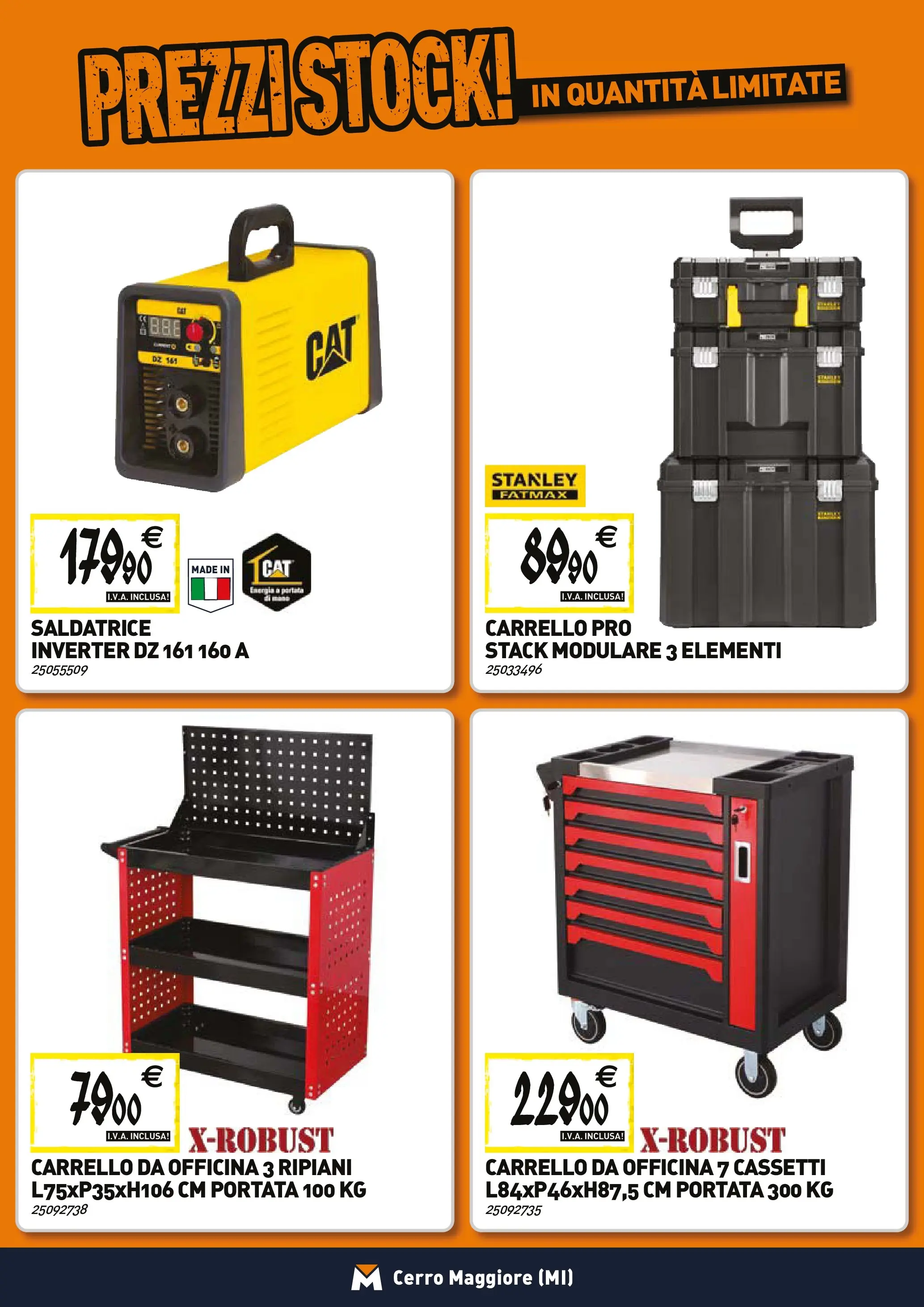 Nuovo TECNOMAT - Straordinari prezzi stock! dal 27/11/2025 > offerte anteprima 🛍️ | Pagina: 19 | Prodotti: Carrello, Saldatrice