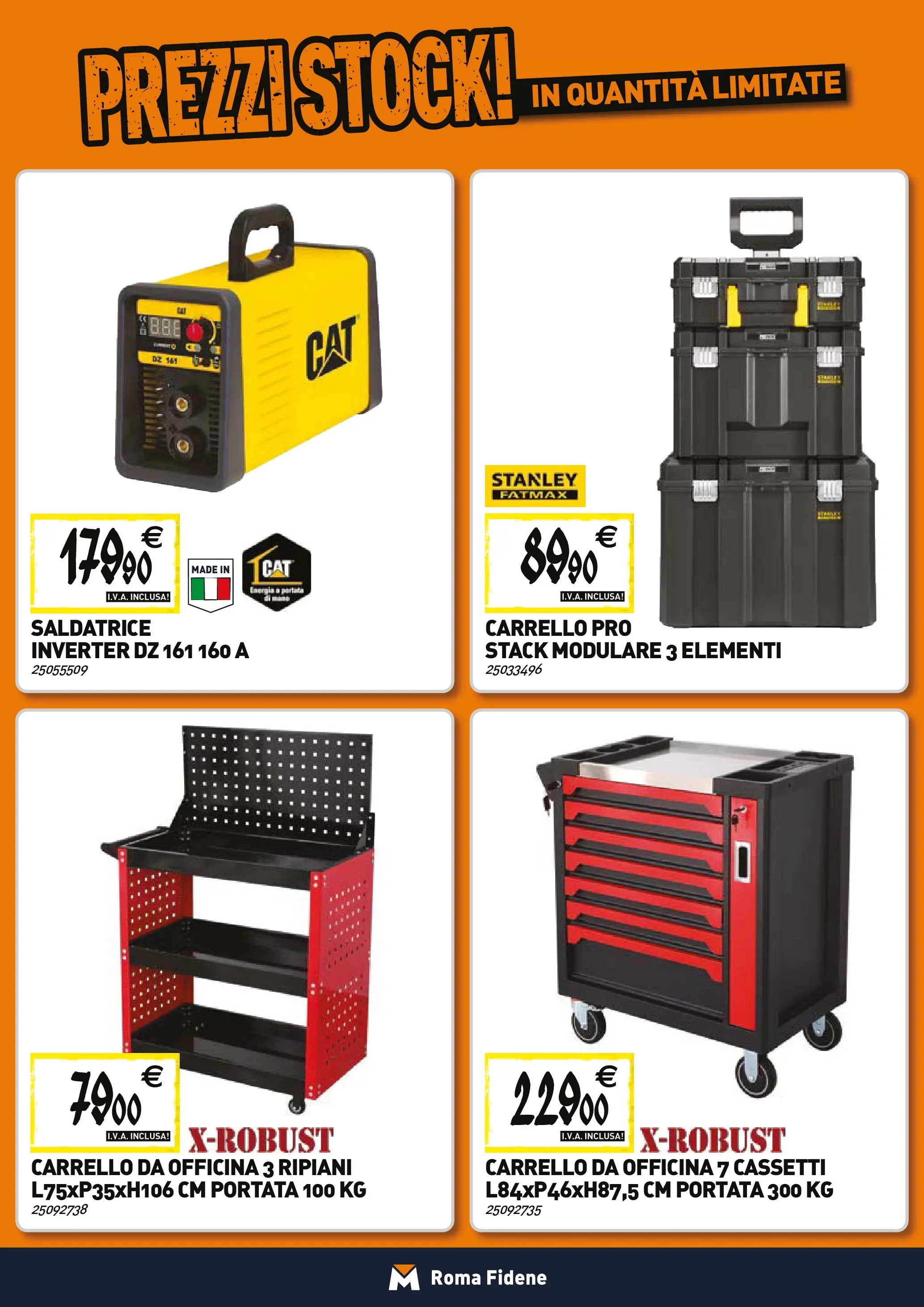 Nuovo TECNOMAT Roma catalogo dal 27/11/2025 > offerte anteprima 🛍️ | Pagina: 19 | Prodotti: Carrello, Saldatrice