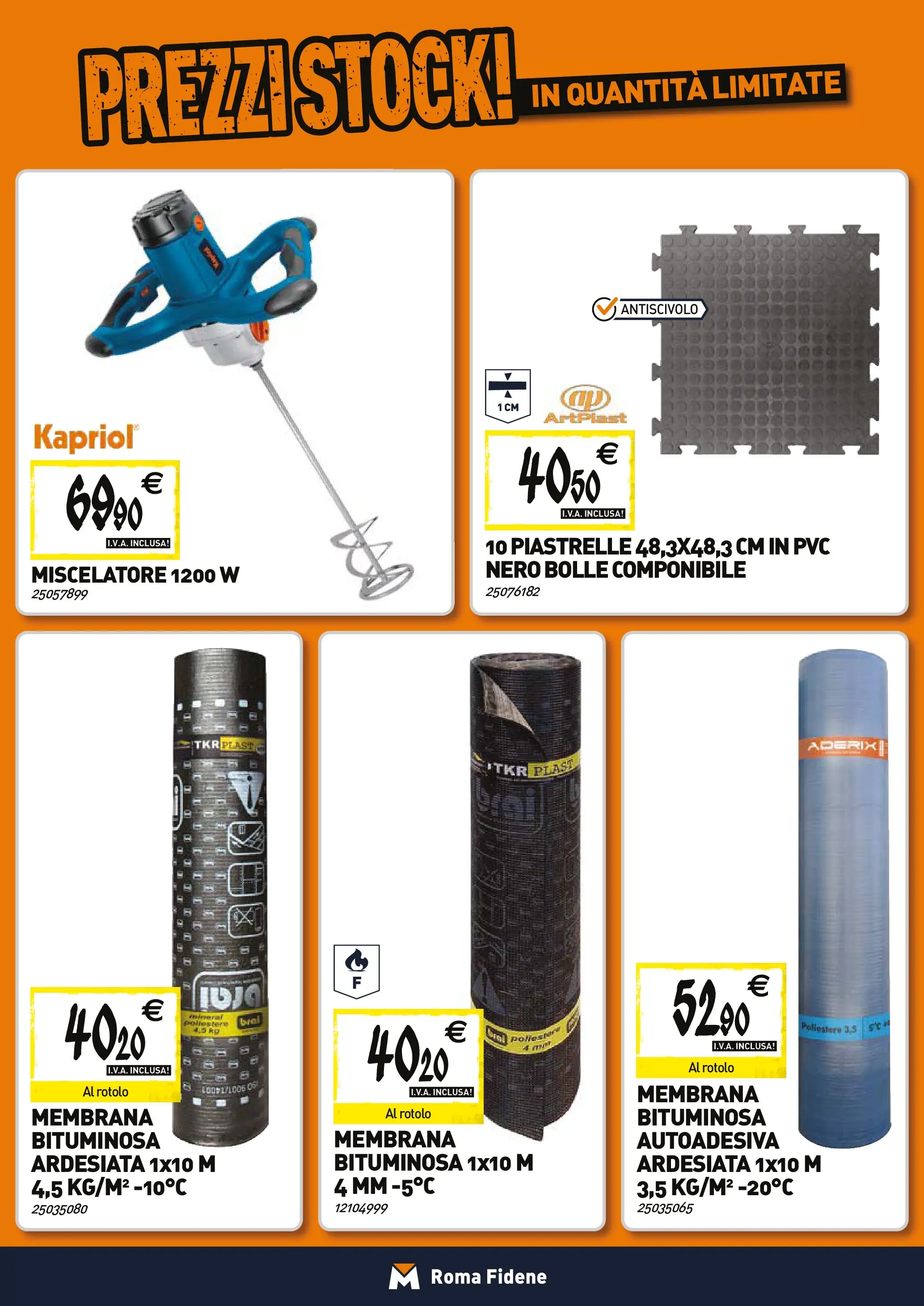 Nuovo TECNOMAT Roma catalogo dal 27/11/2025 > offerte anteprima 🛍️ | Pagina: 21 | Prodotti: Piastrelle, Miscelatore