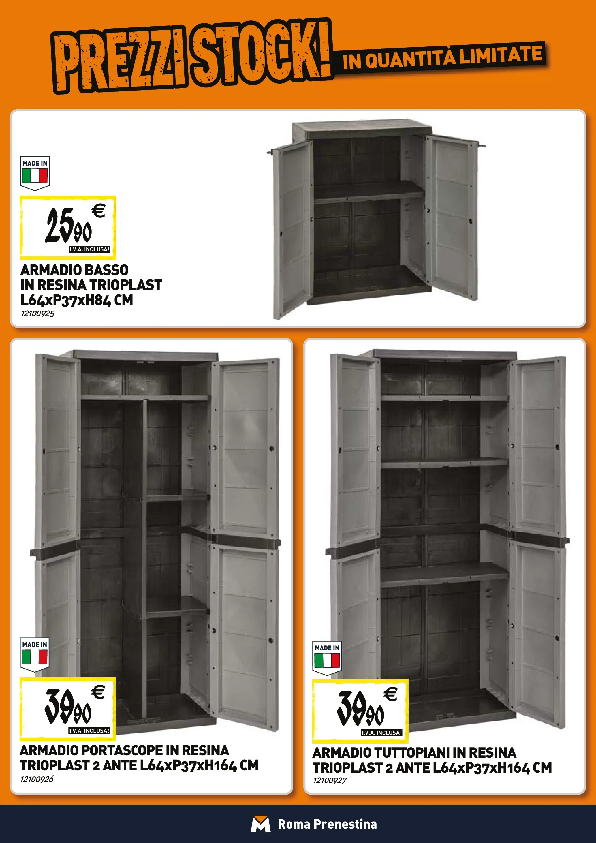 Nuovo TECNOMAT - Straordinari prezzi stock! dal 27/11/2025 > offerte anteprima 🛍️ | Pagina: 23 | Prodotti: Armadio