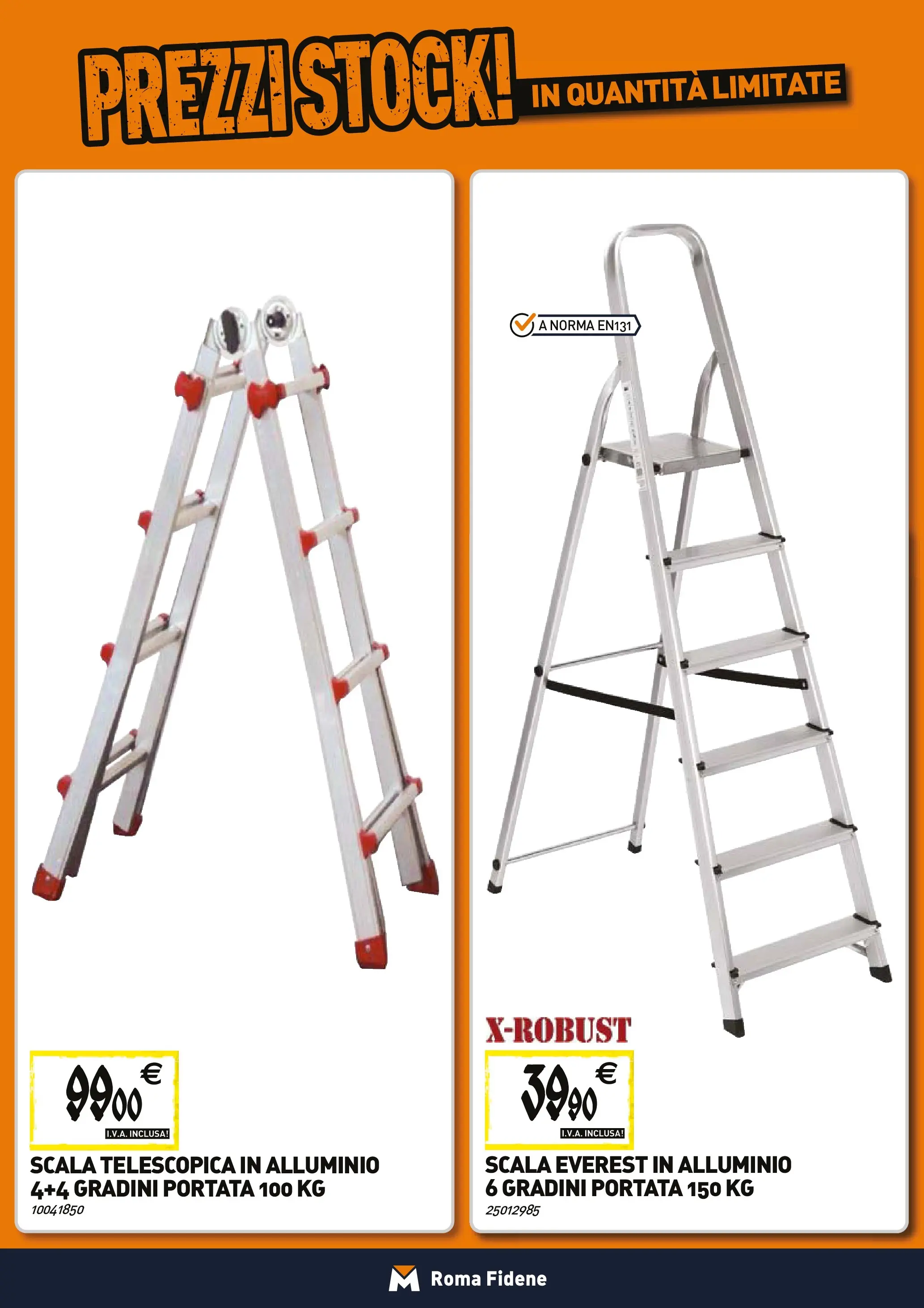 Nuovo TECNOMAT Roma catalogo dal 27/11/2025 > offerte anteprima 🛍️ | Pagina: 22 | Prodotti: Scala, Alluminio