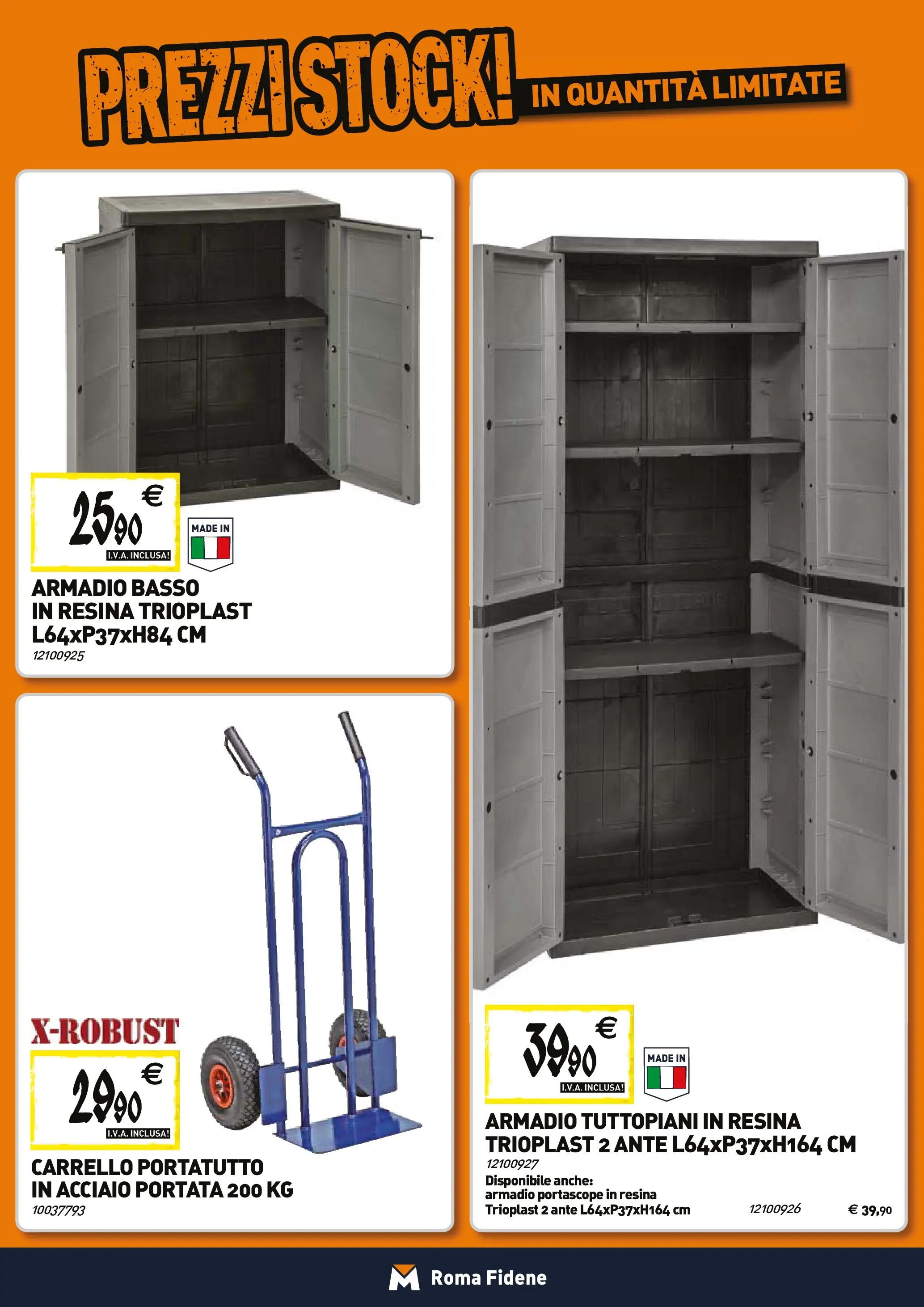 Nuovo TECNOMAT Roma catalogo dal 27/11/2025 > offerte anteprima 🛍️ | Pagina: 23 | Prodotti: Carrello, Armadio