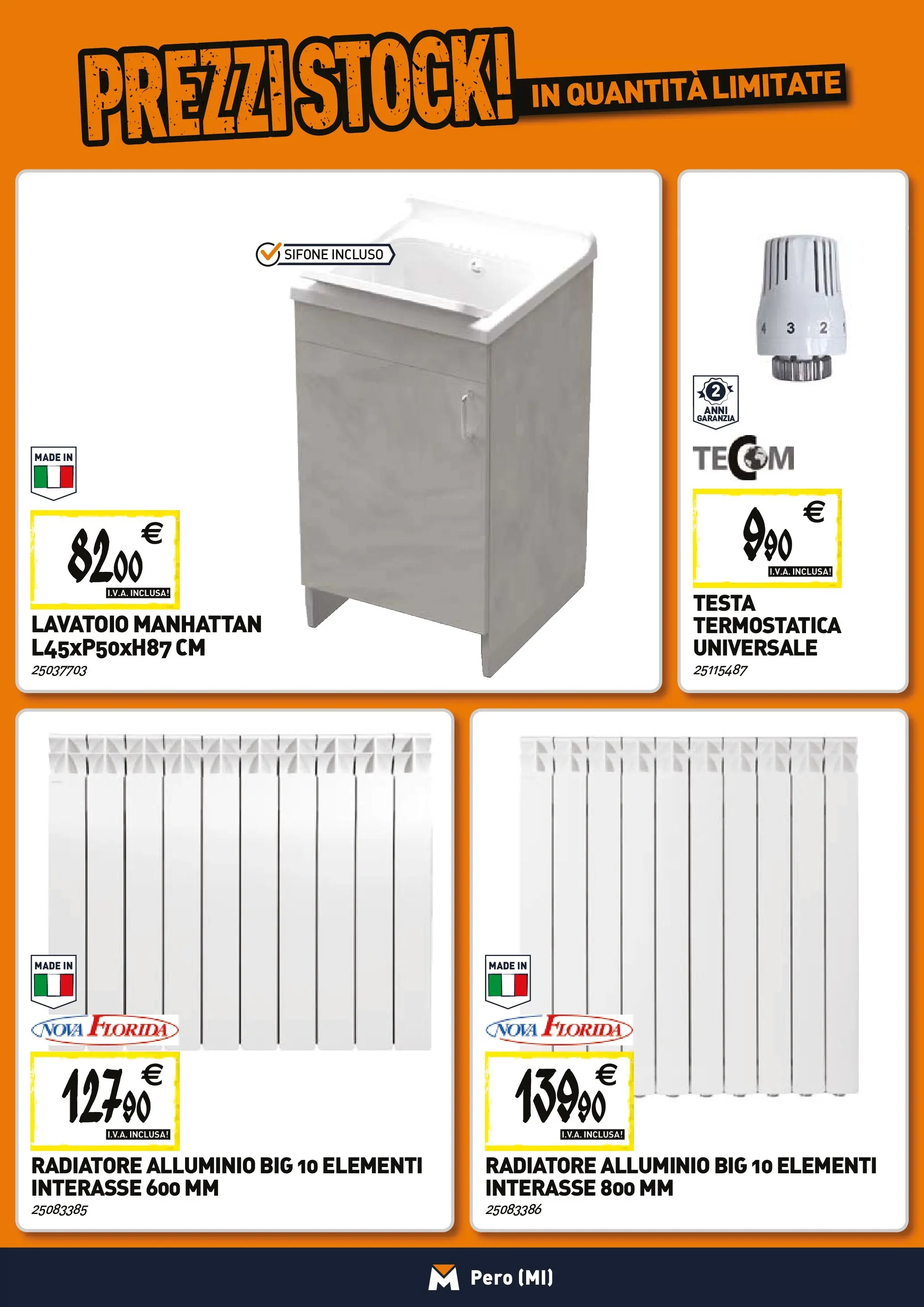 Nuovo TECNOMAT - Straordinari prezzi stock! dal 27/11/2025 > offerte anteprima 🛍️ | Pagina: 6 | Prodotti: Alluminio