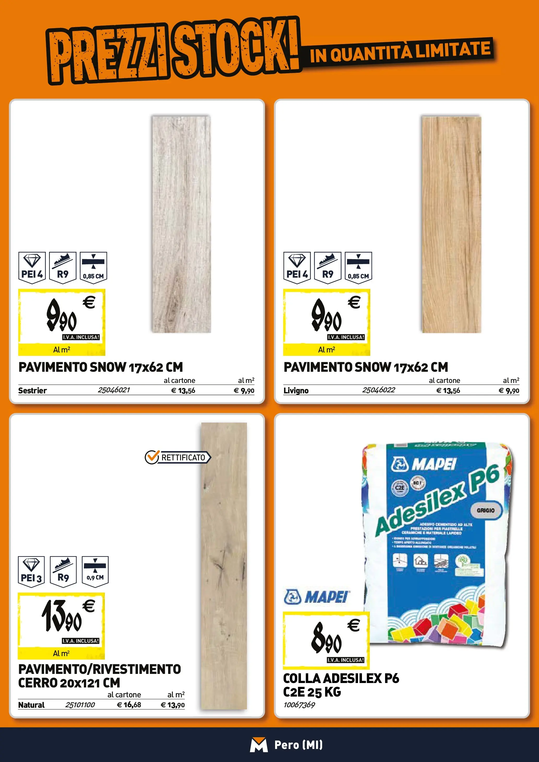 Nuovo TECNOMAT - Straordinari prezzi stock! dal 27/11/2025 > offerte anteprima 🛍️ | Pagina: 14 | Prodotti: Pavimento, Piastrelle, Colla