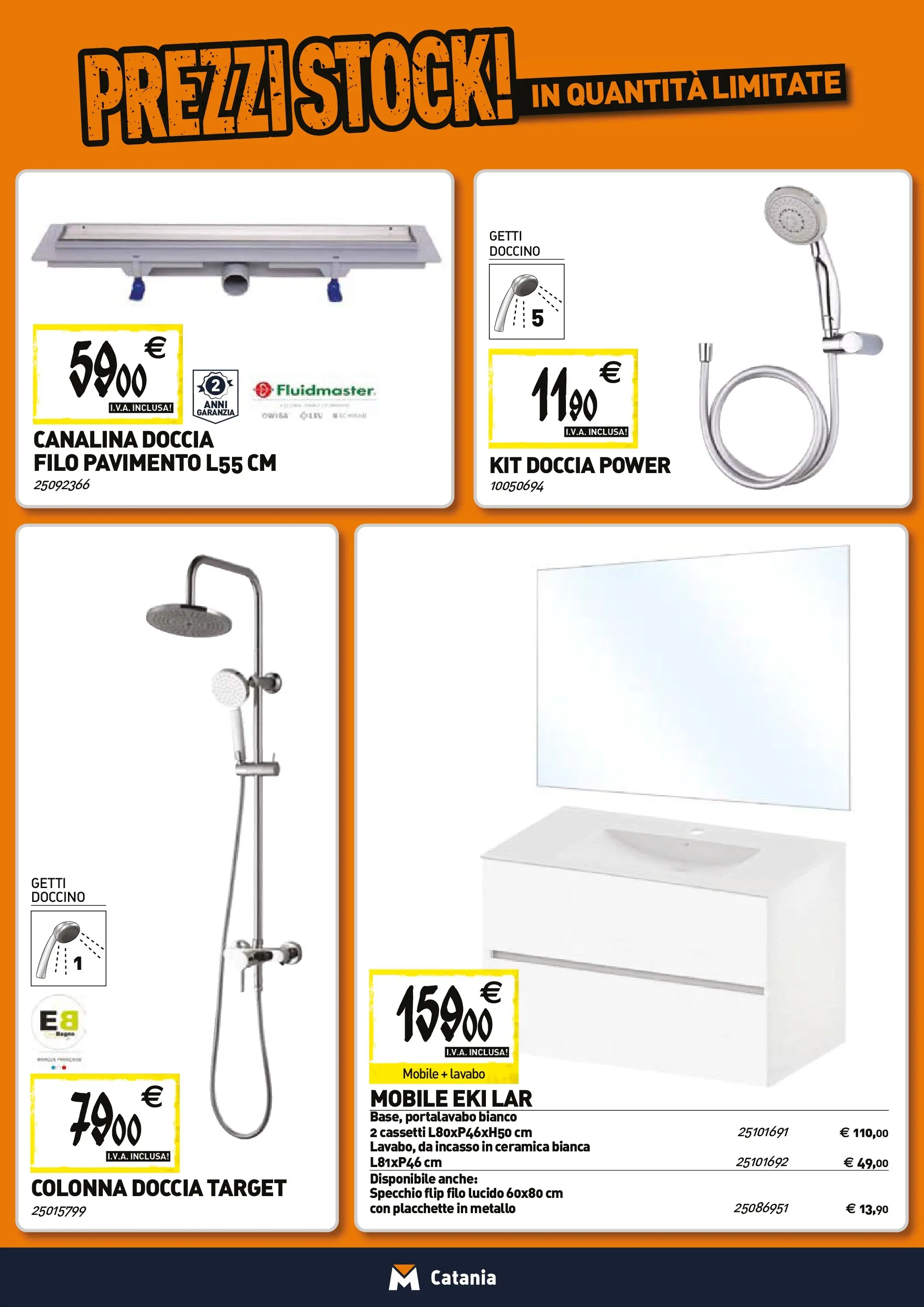 Nuovo TECNOMAT - Straordinari prezzi stock! dal 27/11/2025 > offerte anteprima 🛍️ | Pagina: 3 | Prodotti: Mobile, Pavimento, Doccia, Specchio