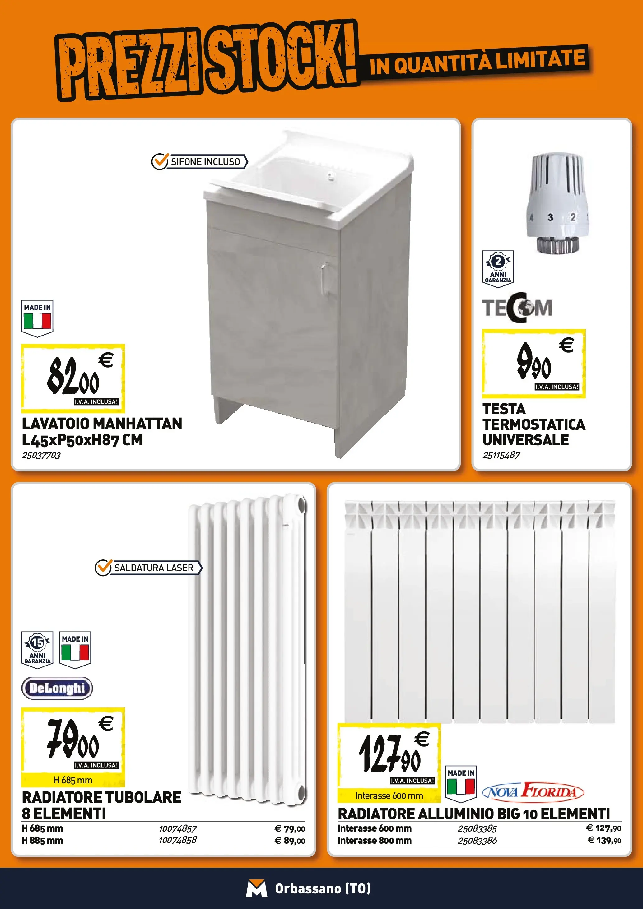 Nuovo TECNOMAT - Straordinari prezzi stock! dal 27/11/2025 > offerte anteprima 🛍️ | Pagina: 6 | Prodotti: Alluminio