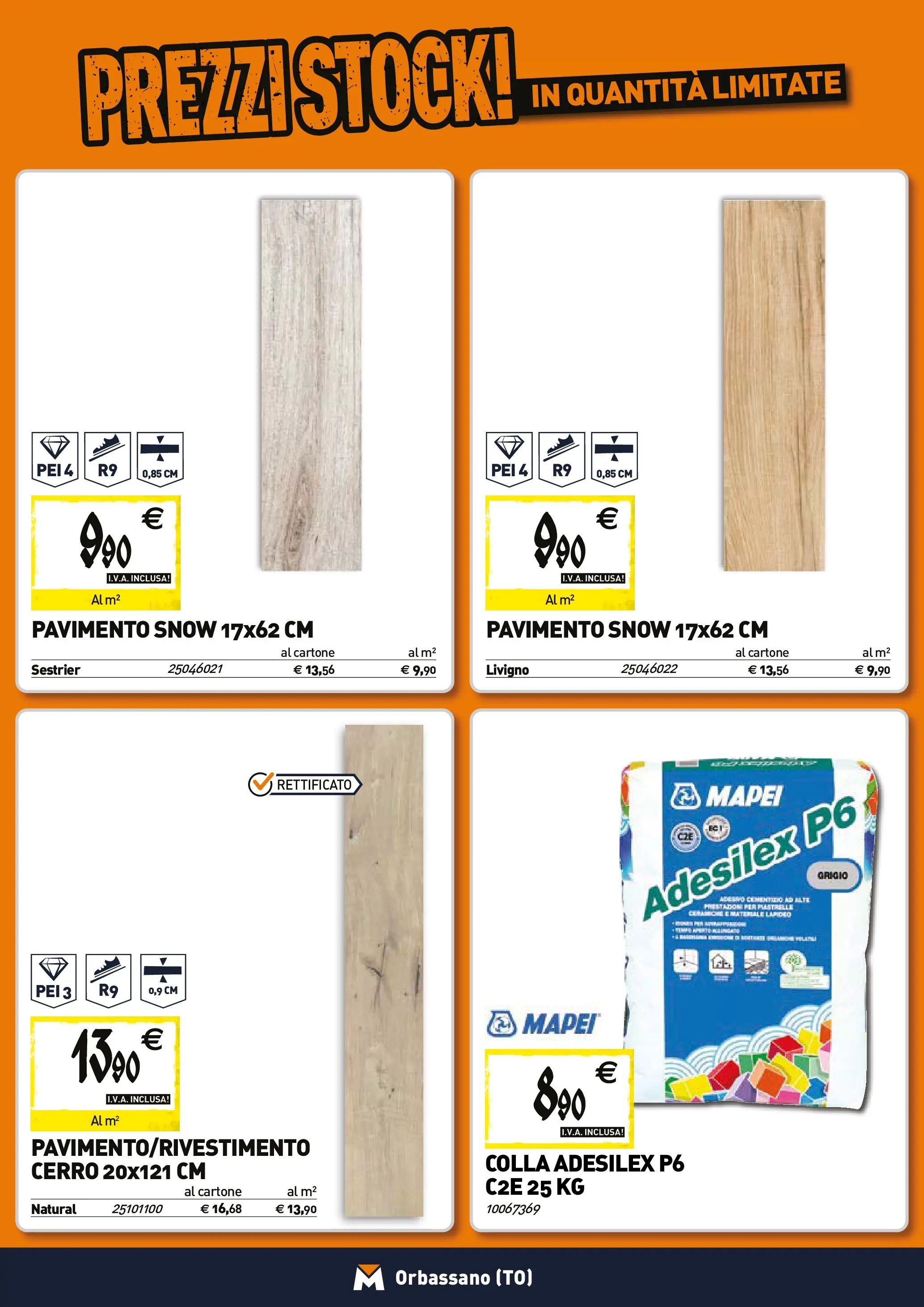 Nuovo TECNOMAT - Straordinari prezzi stock! dal 27/11/2025 > offerte anteprima 🛍️ | Pagina: 14 | Prodotti: Pavimento, Piastrelle, Colla