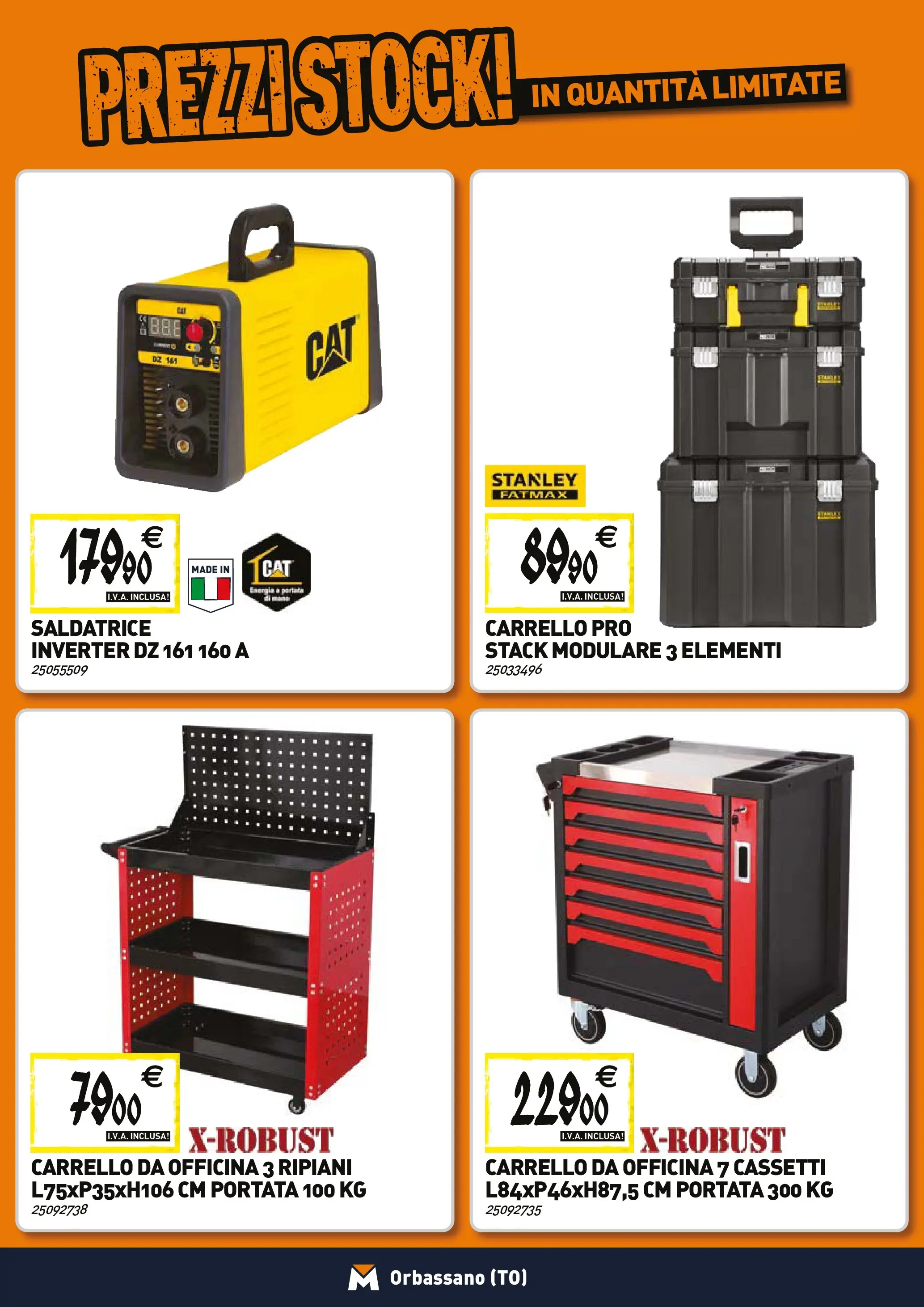 Nuovo TECNOMAT - Straordinari prezzi stock! dal 27/11/2025 > offerte anteprima 🛍️ | Pagina: 19 | Prodotti: Carrello, Saldatrice