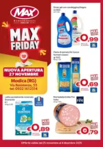 Max Supermercati Max friday - al 04.12.2025