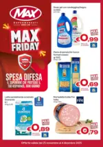 Max Supermercati Max friday - al 04.12.2025