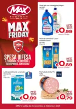 Max Supermercati Max friday - al 04.12.2025