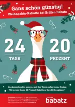 Brillen Babatz Brillen Babatz - Weihnachts - Rabatte - bis 05.12.2025