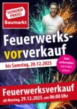 Sonderpreis Baumarkt I Feuerwerk 25 I VVK