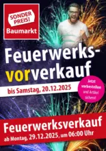 Sonderpreis Baumarkt I Feuerwerk 25 I VVK