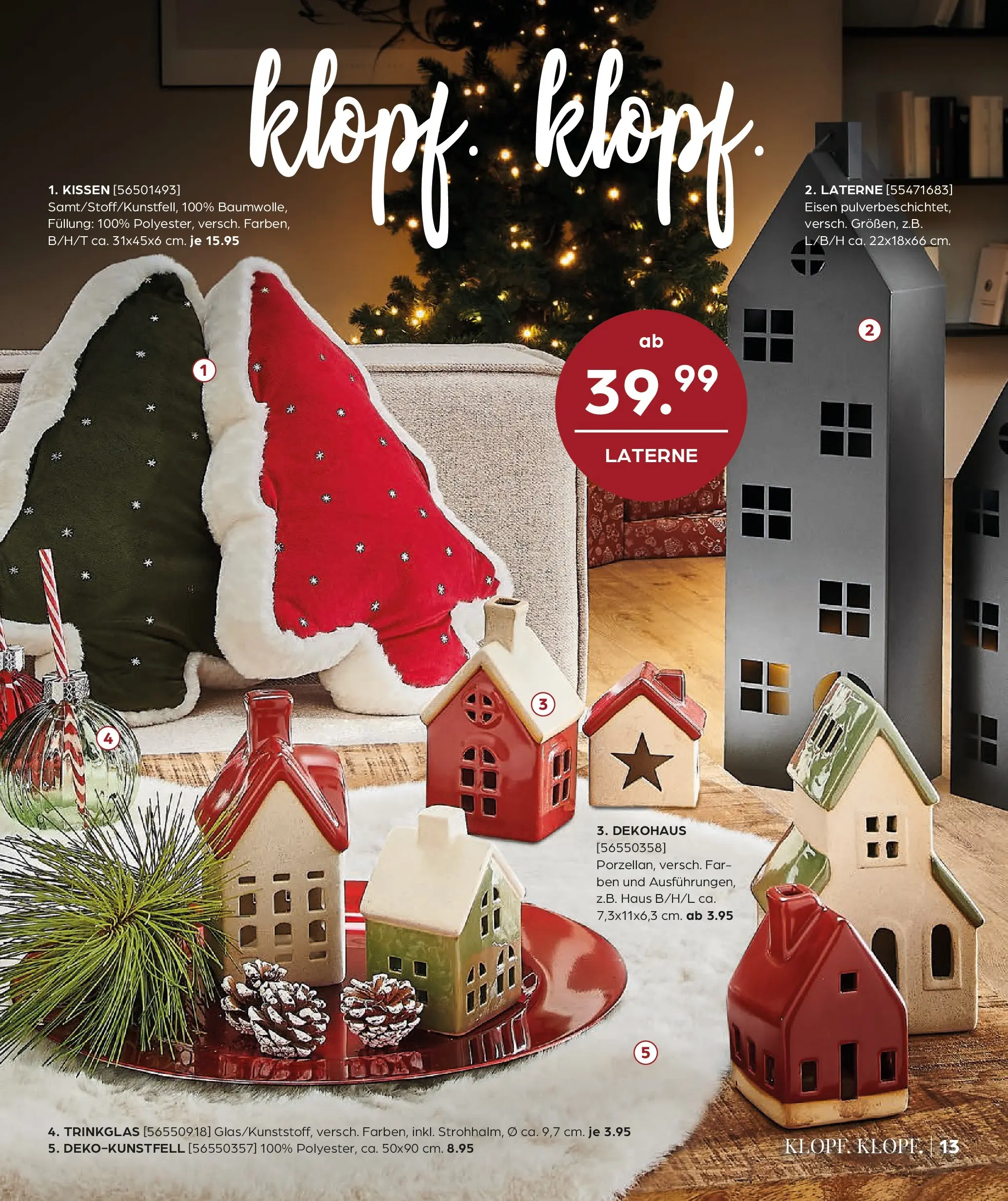 Entdecke - Möbelangebote (ab 27.11.2025) zum Blättern | Seite: 13 | Produkte: Kissen