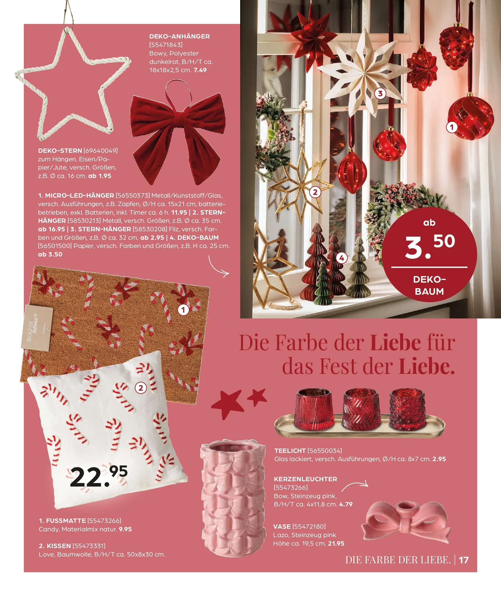 Entdecke - Möbelangebote (ab 27.11.2025) zum Blättern | Seite: 17 | Produkte: Kissen, Batterie, Vase, Fußmatte