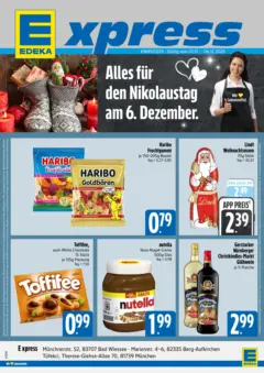 Edeka prospekt München	 ab 01.12.2025 gültig