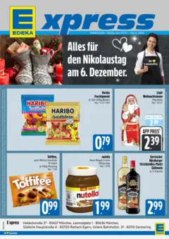 Edeka prospekt München	 ab 01.12.2025 gültig